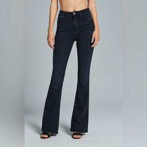 7 For All Mankind Dark Blue High Waist Bootcut Flare Jeans

Inseam 40.5”